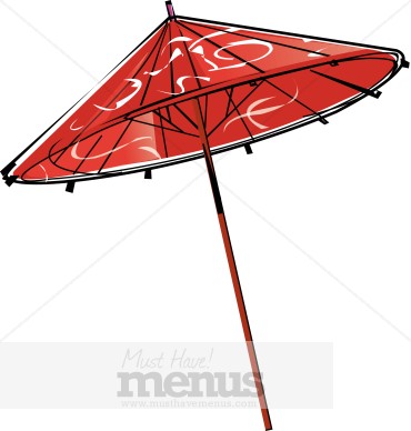 370x388 Japanese Umbrella Clip Art Clipart