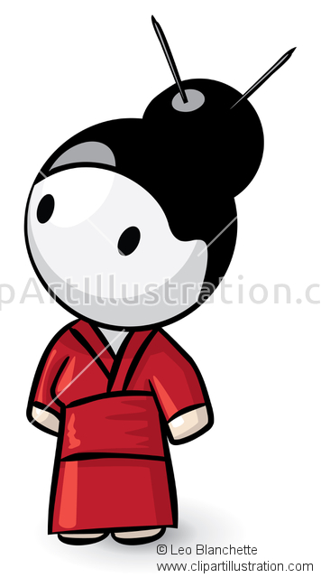 356x650 Clipart Japanese Kimino
