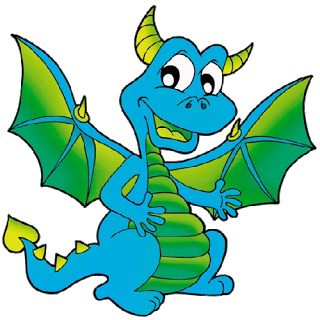 320x320 Little Dragon Clipart Blue Dragon