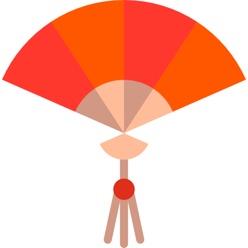 512x512 Traditional, Oriental, Sensu, Fan, Japanese Icon