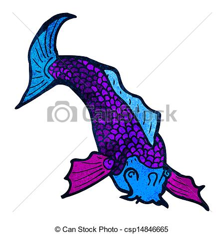 449x470 Cartoon Japanese Fish Tattoo Clip Art Vector