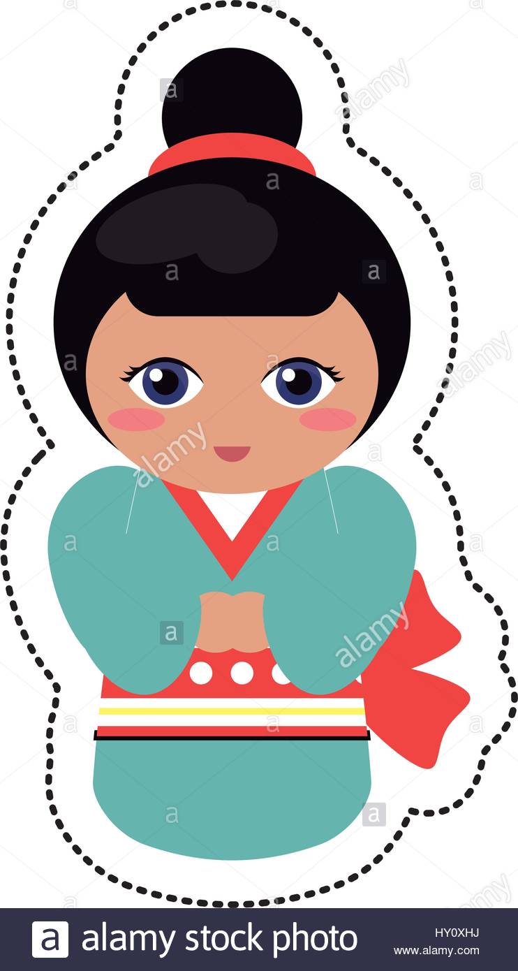 742x1390 Japanese Cute Flower Icon Vector Stock Photos Amp Japanese Cute
