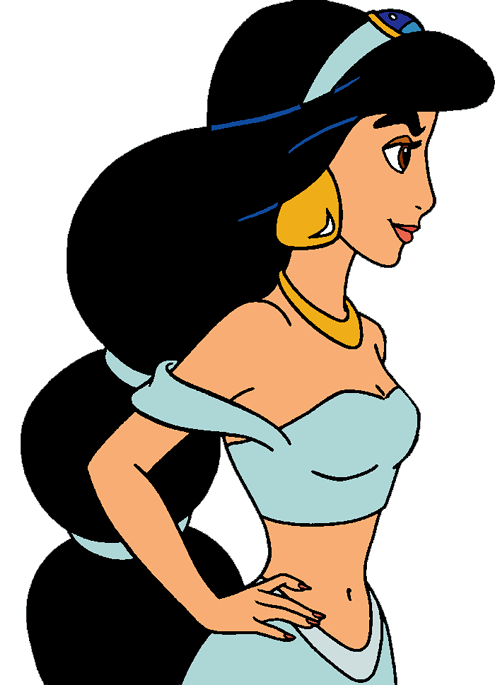 500x685 Princess Jasmine Clipart Raja