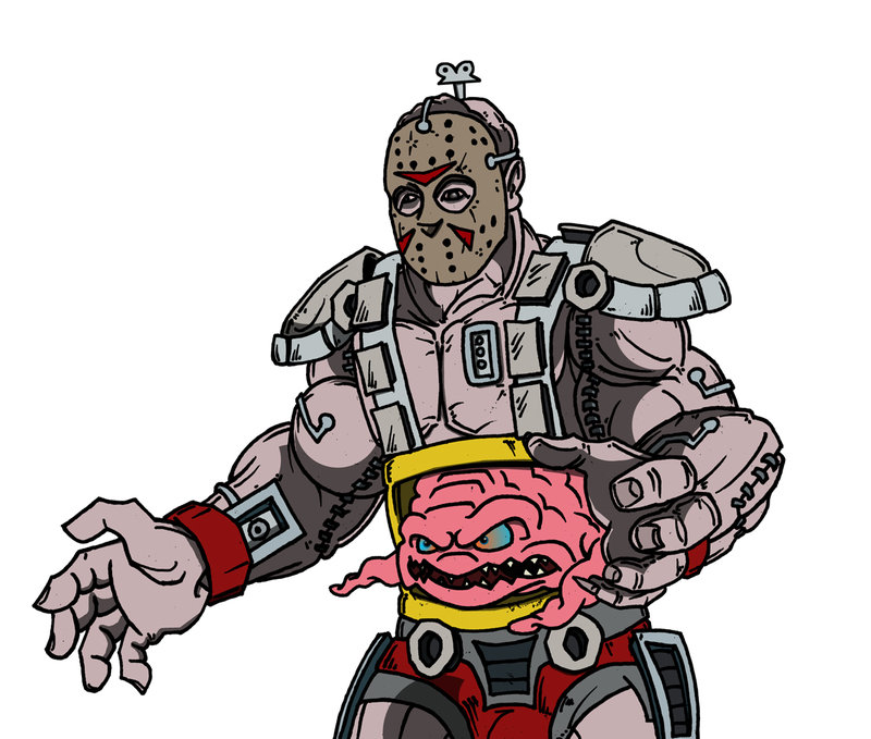 800x679 Tmnt Jason With Krang By Ibentmywookiee
