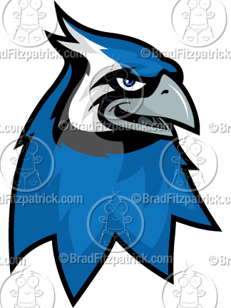 324x432 Cartoon Blue Jay Clip Art Blue Jay Logo Graphics Clipart Blue