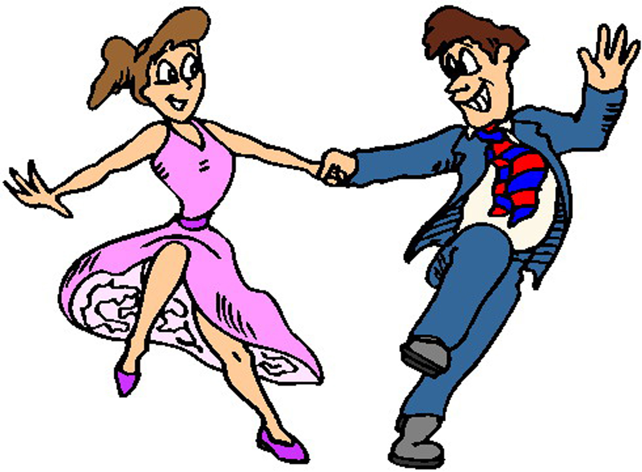 2042x1504 Clip Art Of A Dancing Person Clipart