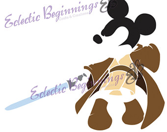 340x270 Jedi Mickey Etsy