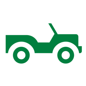 300x300 Green Jeep Silhouette Clip Art