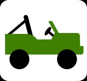 300x279 Jeep Clip Art