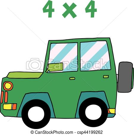 450x452 Jeep Of Vector Art Illustration Hand Draw Clip Art Vector