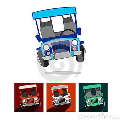 400x400 Philippine Jeepney Icons Visit My Portfotio Httpwww.dreamstime