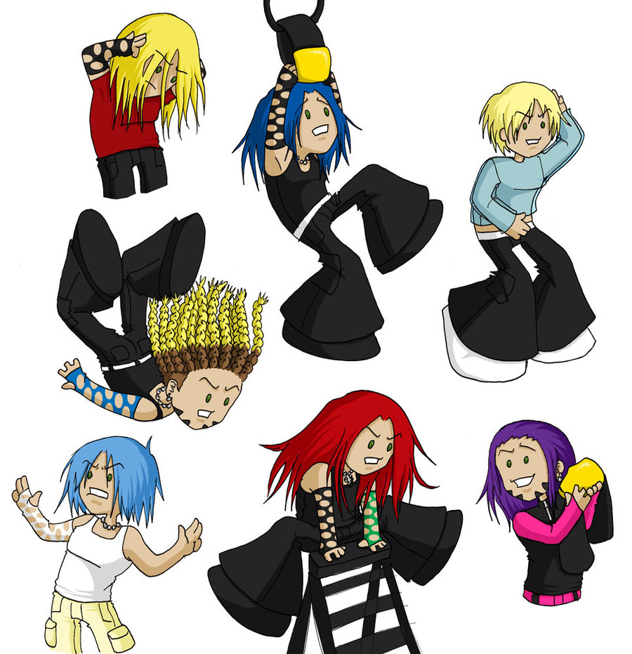 900x931 The Rainbow Haired Warrior By Naomimon Alpha