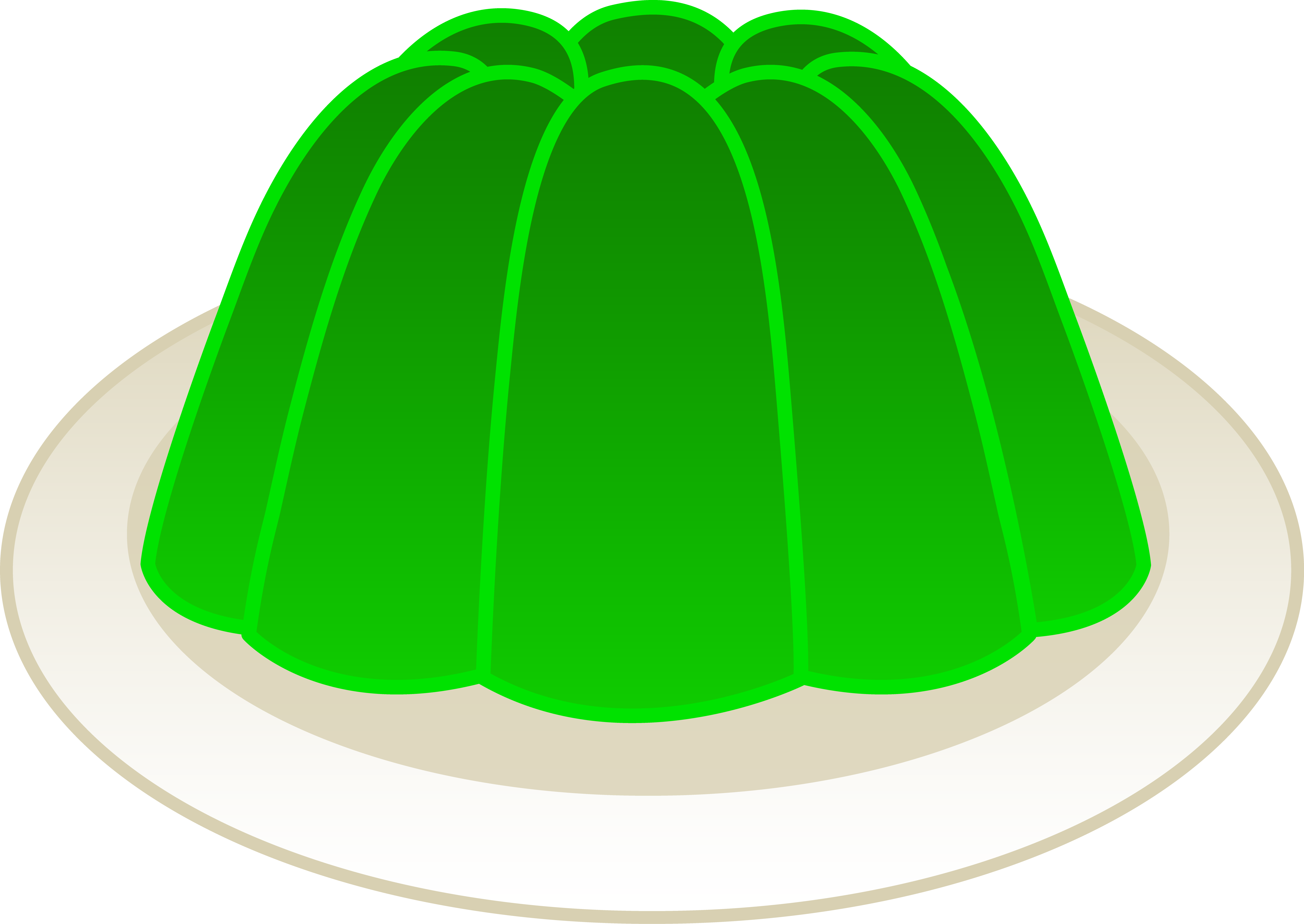 6341x4496 Jelly Clipart Jello