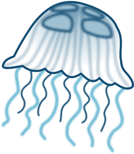 516x593 Jellyfish Clip Art