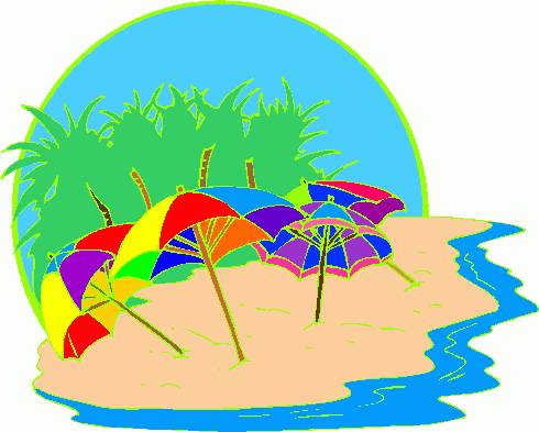 490x393 Tropical Beach Clipart Clipart Panda