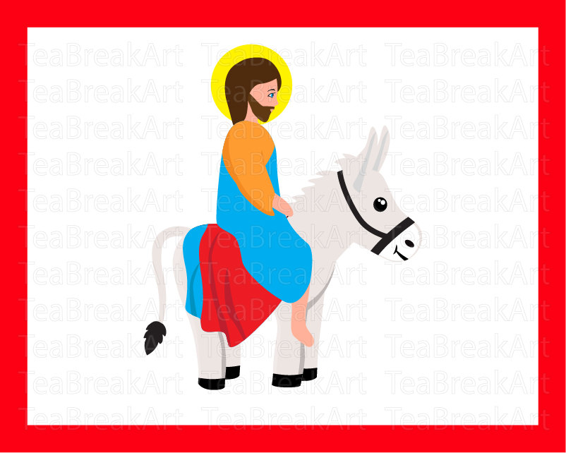 802x642 The Triumphal Entry Of Jesus Into Jerusalem Palm Sunday Digital