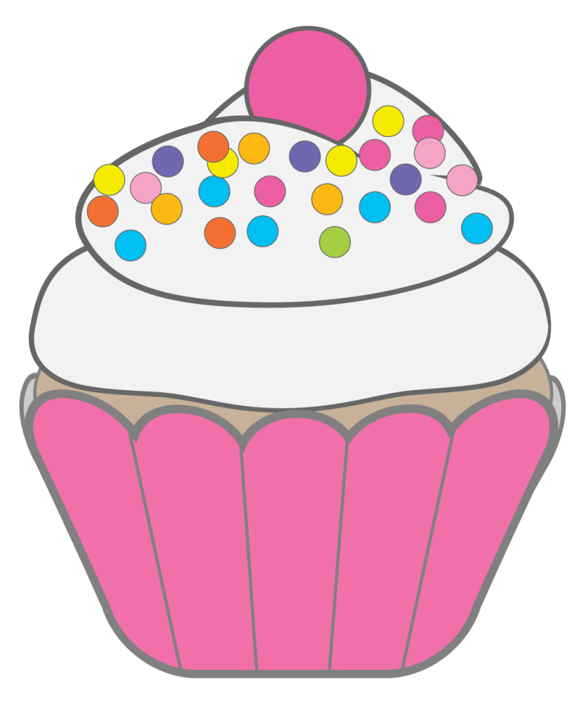 830x1007 Cupcake Clipart Five
