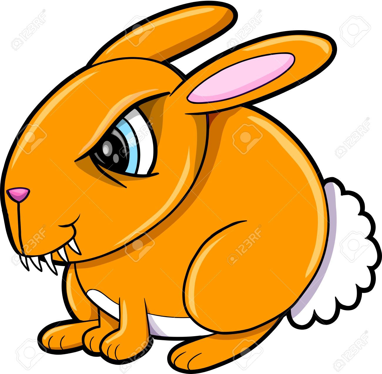 1300x1275 Mean Rabbit Cliparts 101 Clip Art