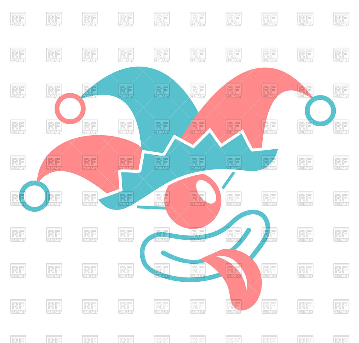 1200x1146 Icon Of Jester Or Fool