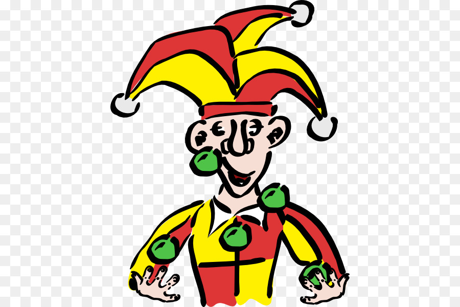 900x600 Joker Middle Ages Jester Clip Art