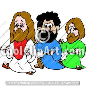300x300 Disciples Follow Jesus Clipart