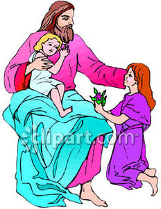 232x300 Top 84 Jesus Children Clip Art