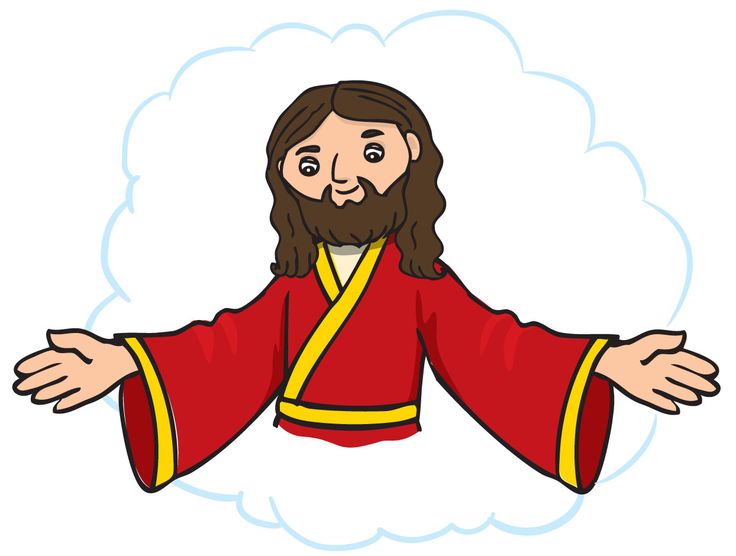 Jesus Ascension Clipart