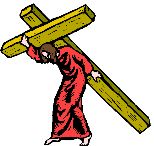 Jesus Carrying The Cross Clipart