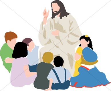 388x321 Group Of Jesus Teaching Clip Art