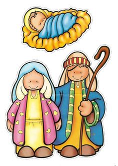 236x331 The Nativity Children Free Clip Art