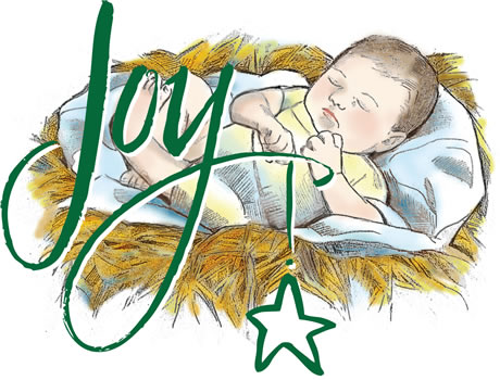 460x350 Jesus Christmas Clip Art Happy Holidays!