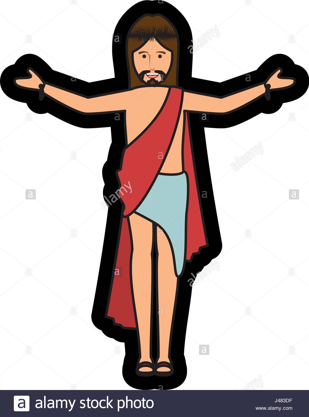 1029x1390 Crucified Jesus Icon Stock Vector Art Amp Illustration, Vector Image