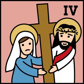 350x350 Stations Of The Cross Clip Art Set (15 Stations