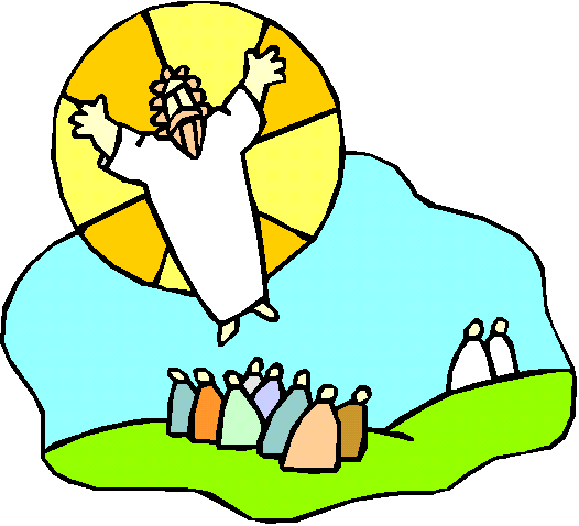 526x478 Clipart Of Jesus Ascending To Heaven