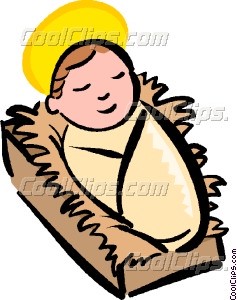 237x300 Baby Jesus Vector Clip Art