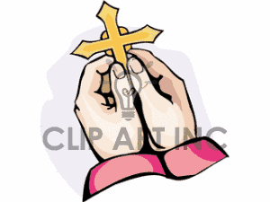 300x225 Jesus Praying Clipart