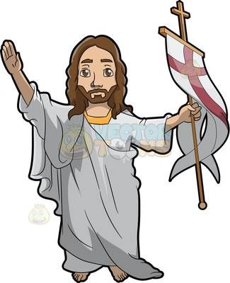 325x400 Resurrected Jesus Clipart