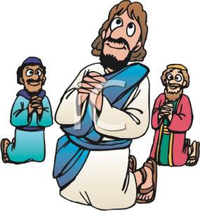 285x300 Clipart Of Jesus Praying For His Followers Collection