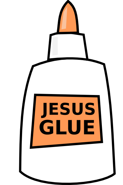 396x594 Jesus Glue Clip Art
