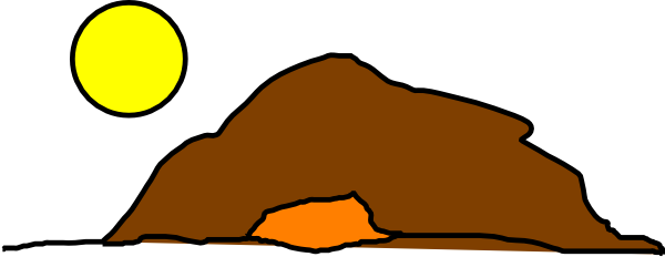 600x232 Cave Clipart Png