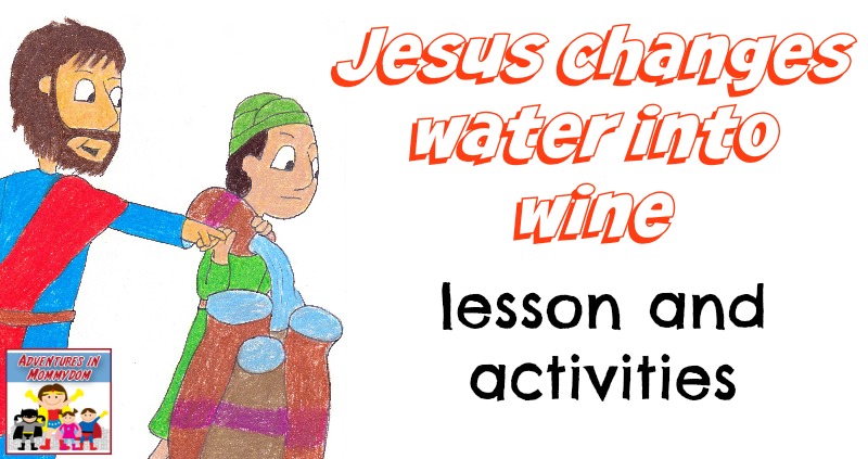 800x423 Jesus Changes Water Into Wine Craft And Lesson