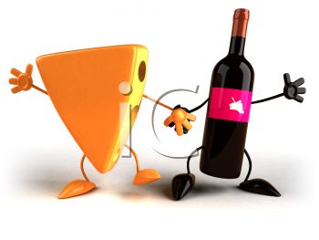 350x263 Wine And Cheese Clipart