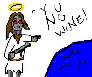 300x250 Cyborg Jesus Turns Water Into Oil