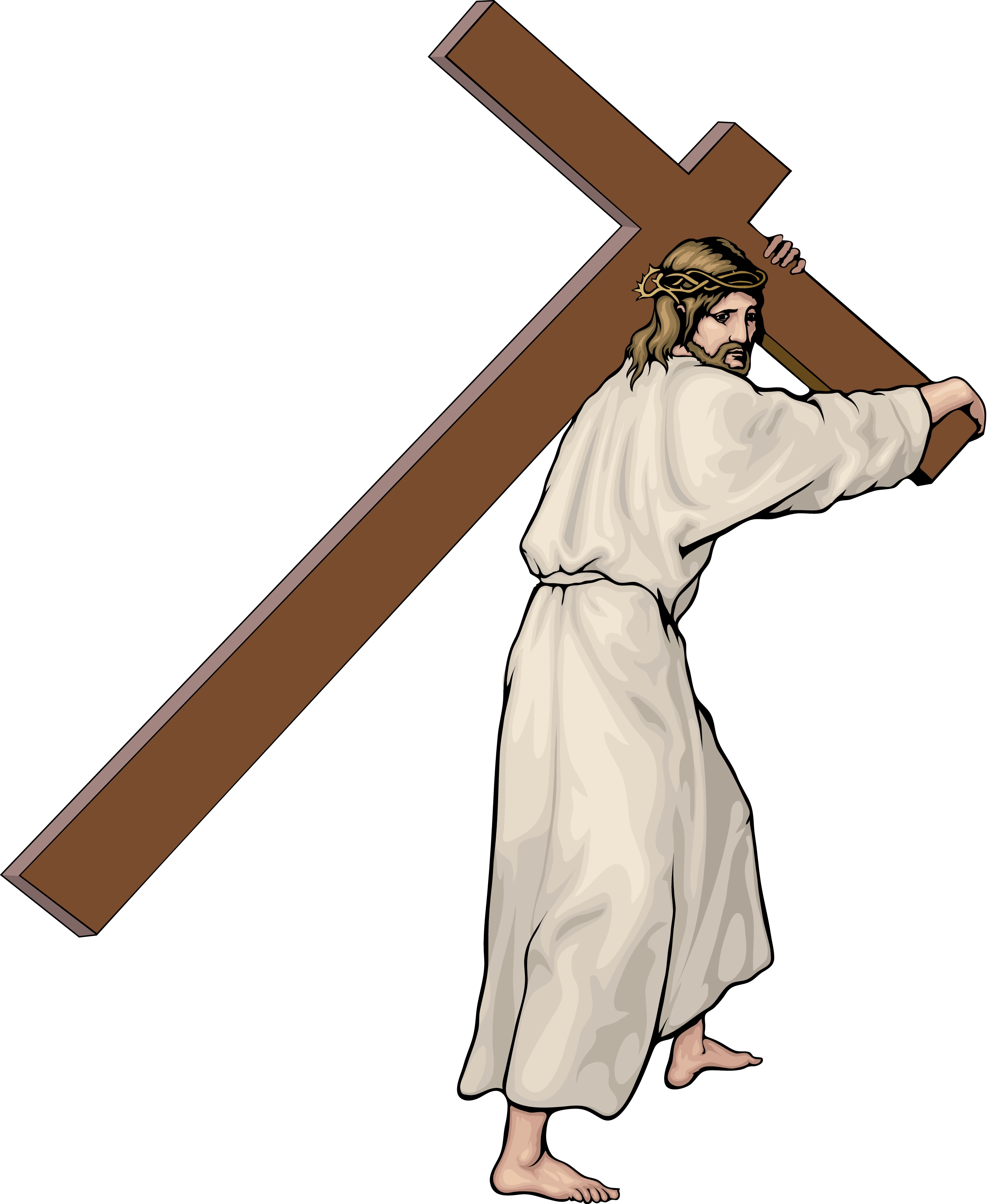2550x3112 Dazzling Stations Of The Cross Clipart