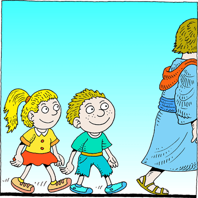 399x400 Follow Jesus Cliparts