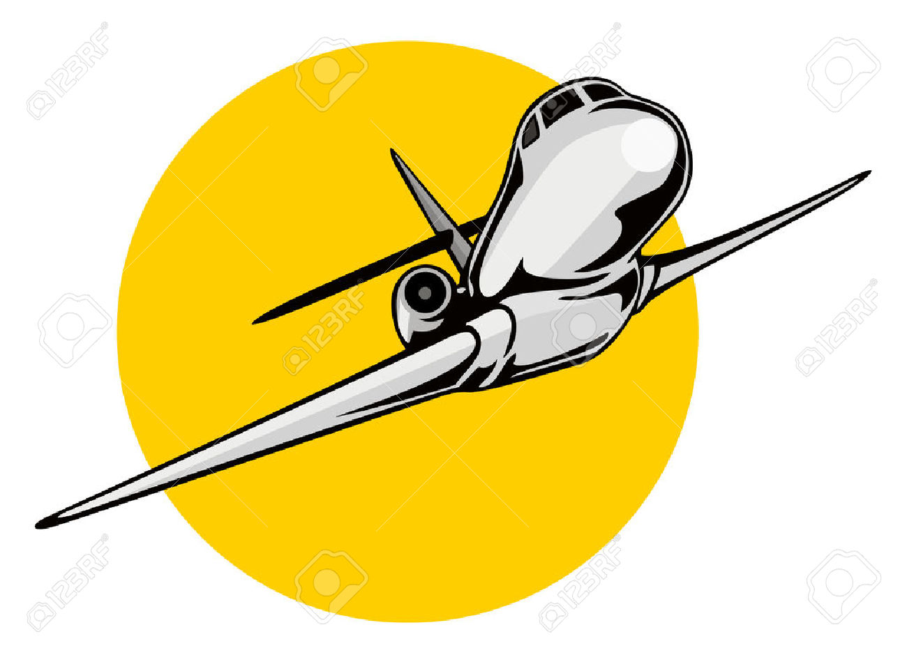 1300x939 Aircraft Take Off Clipart