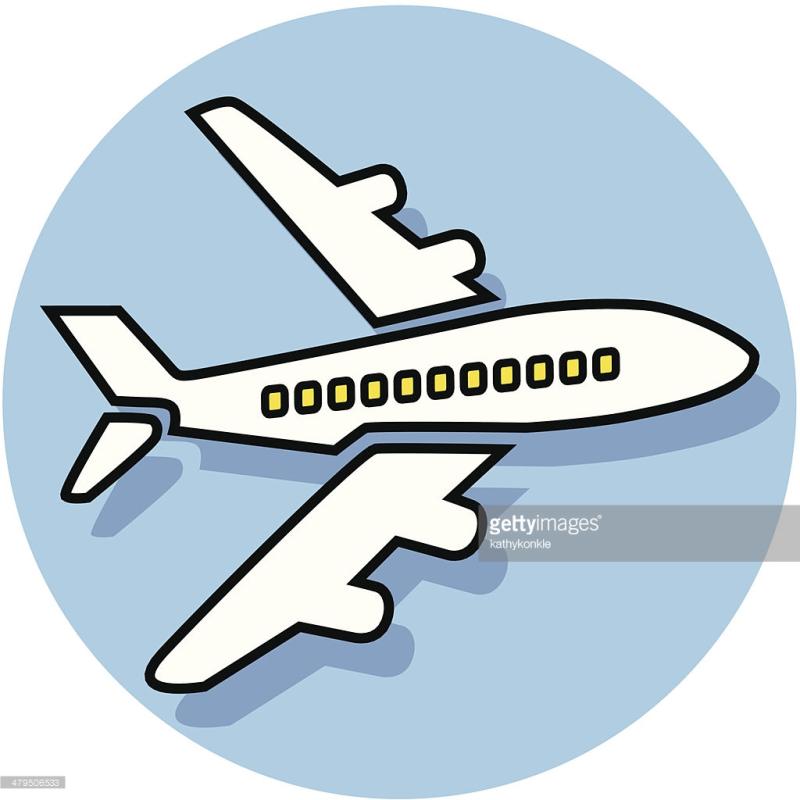 800x800 Jet Plane Clipart