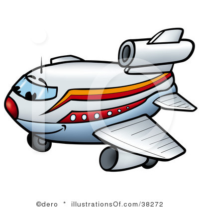 400x420 Clipart Jumbo Jet