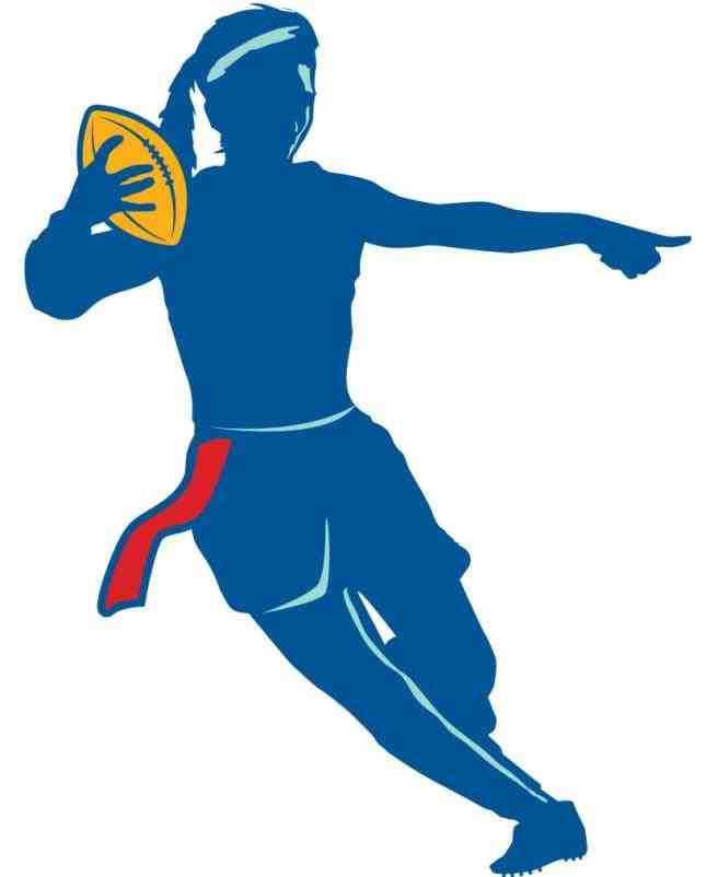 656x802 Girls Flag Football Clipart Png Xtrasrhxtrascom Nfl American New