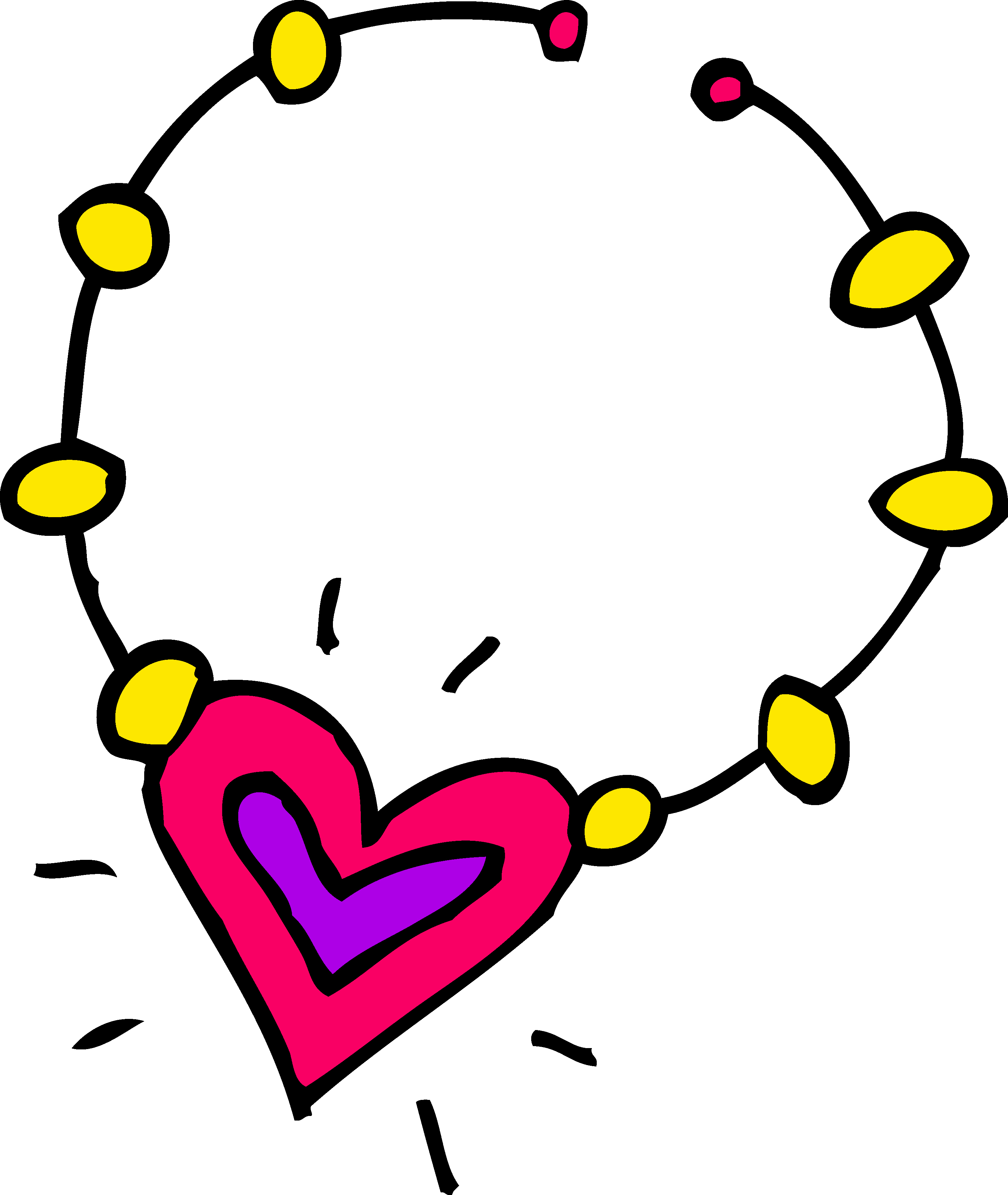 3076x3644 58 New Necklaces Clipart